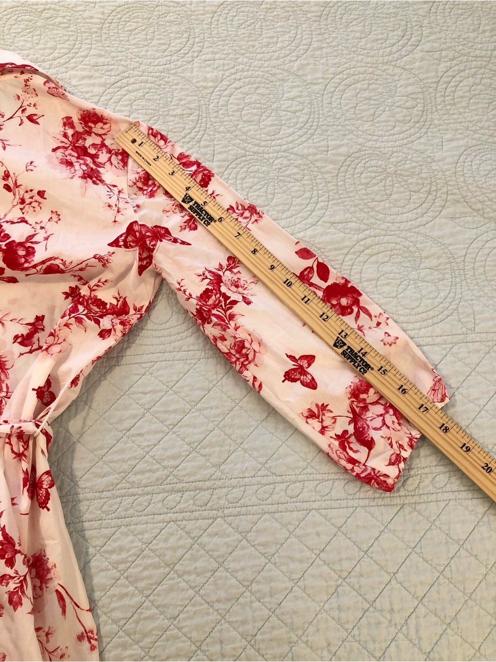 Cynthia Steffe toile floral shirt dress. Size medium petite. - Picture 11 of 11